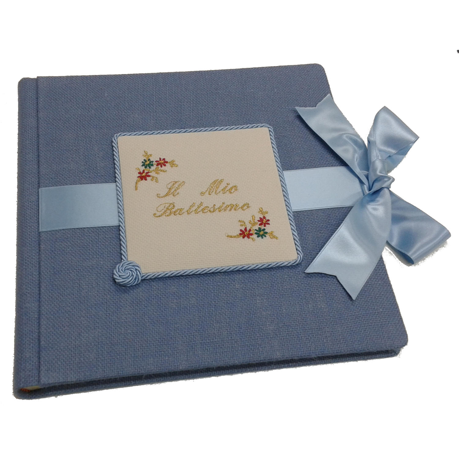 Italian Handcrafted Photo Albums - Baptism